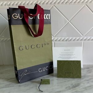 Gucci Gift bag and card holder